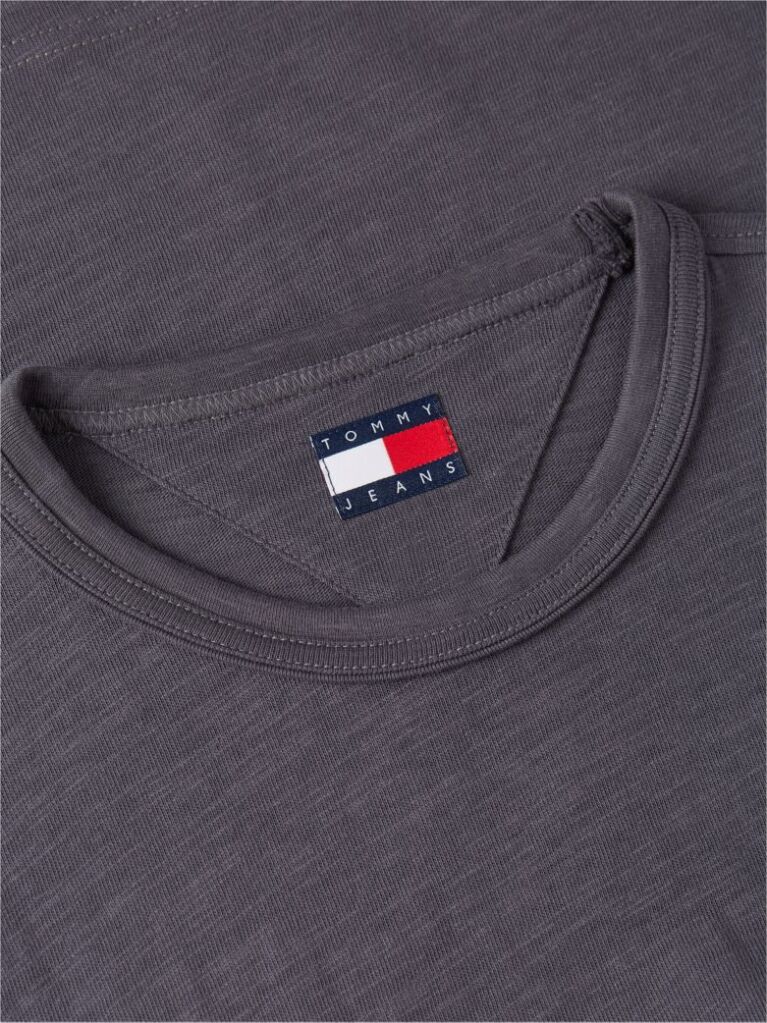 Grey Back Graphic Textured Relaxed T-Shirt  Men