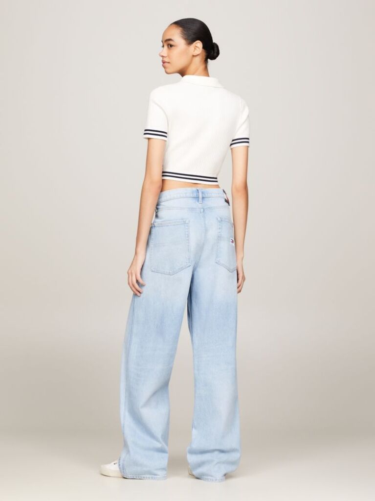 Denim Classics Daisy Low Rise Mom Baggy Distressed Jeans  Women