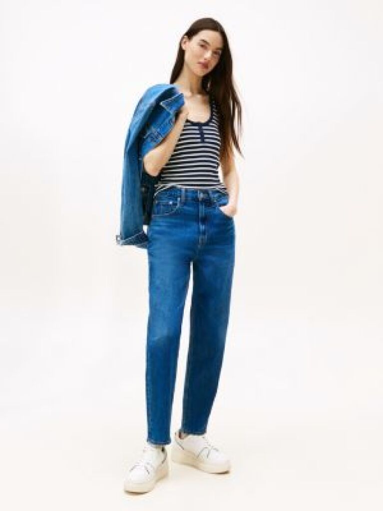 Denim Mom Ultra High Rise Tapered Jeans  Women