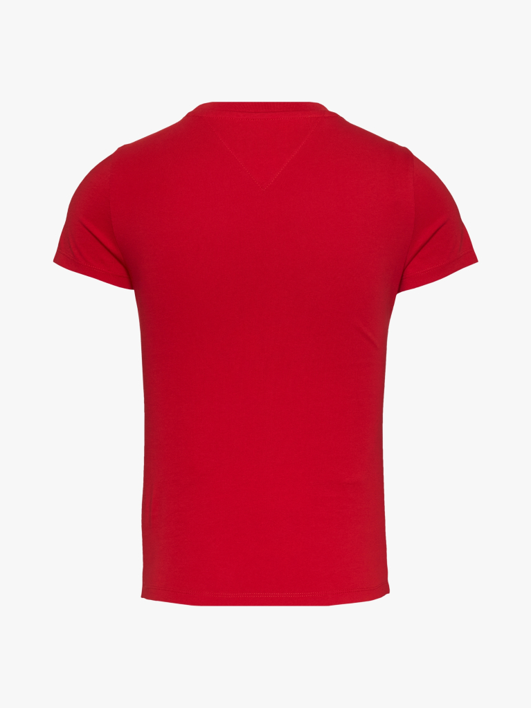 Red Logo Slim T-Shirt  Women