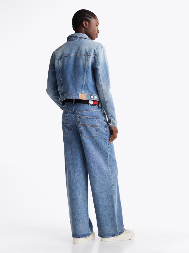 Denim Denim Slim Trucker Jacket  Women
