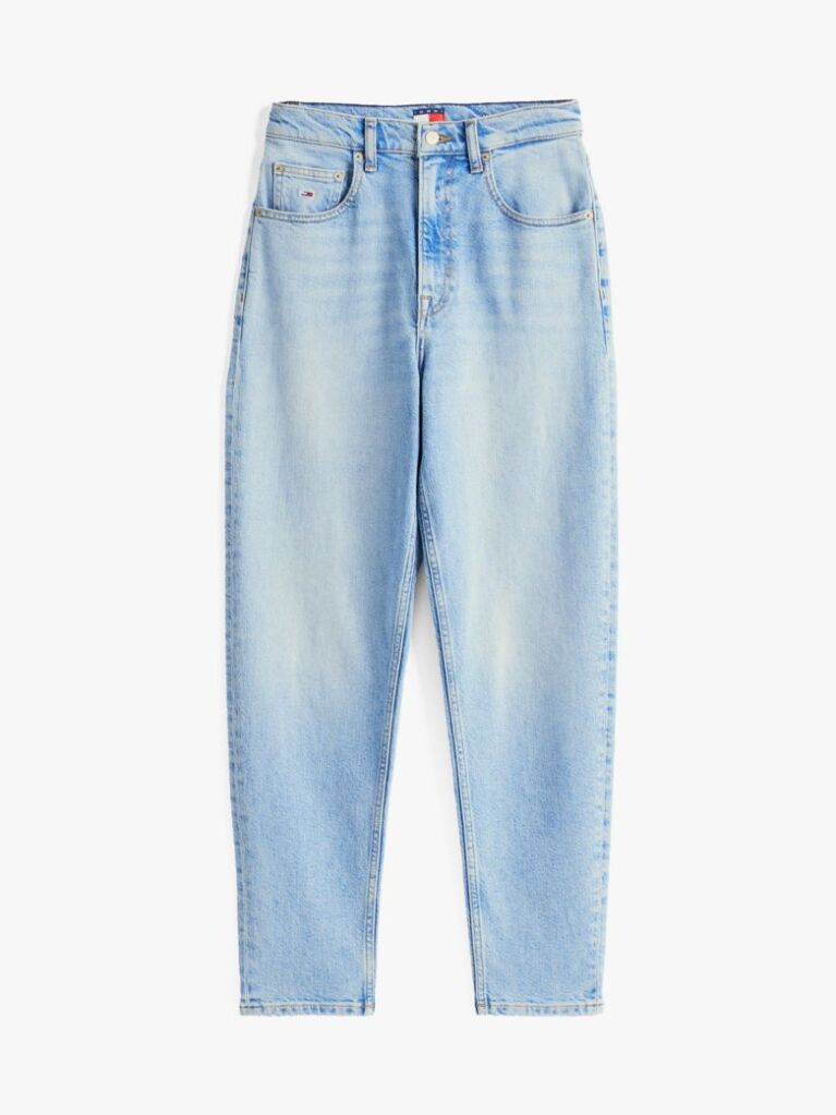 Denim Ultra High Rise Tapered Mom Jeans  Women