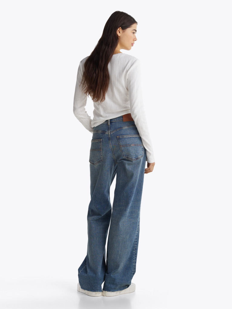 Denim Mia Faded Mid Rise Relaxed Jeans  Women