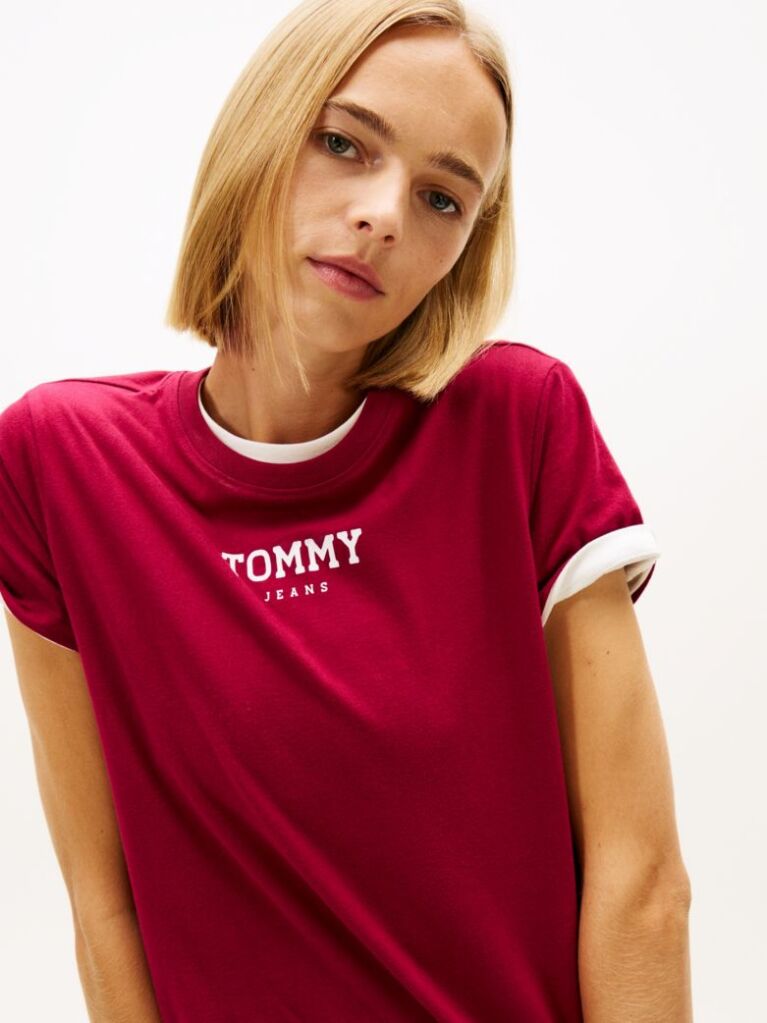 Pink Essential Regular Logo T-Shirt  Women