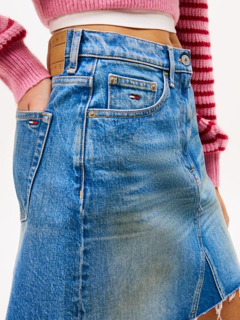 Denim Mom Skirt  Women
