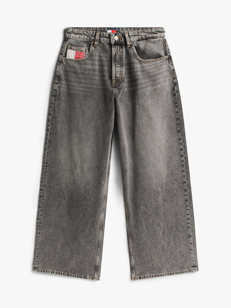 Denim Mid Rise Loose Wide Leg Jeans  Women