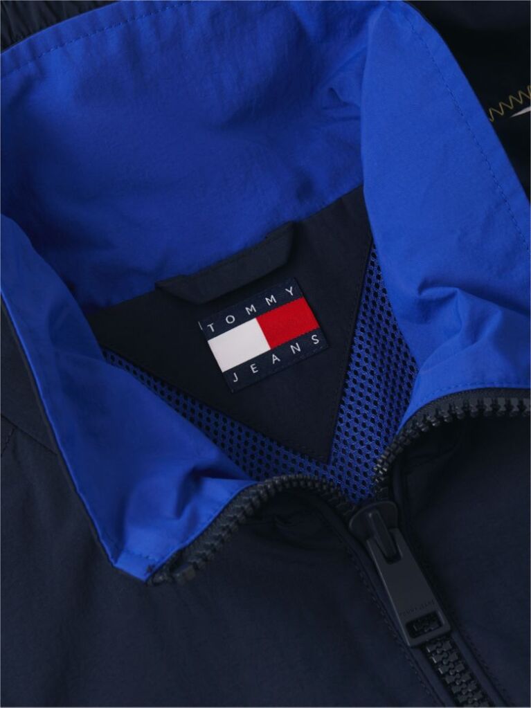 Blue Back Logo Regatta Oversized Windbreaker  Women