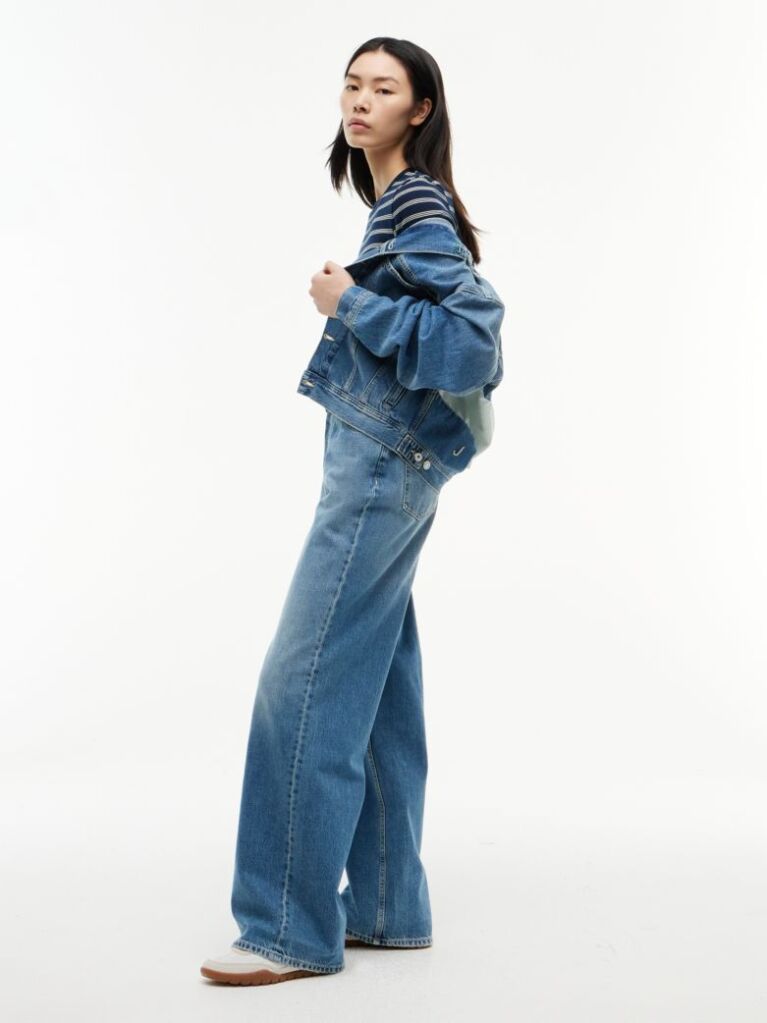 Denim Claire High Rise Wide Pocket Jeans  Women