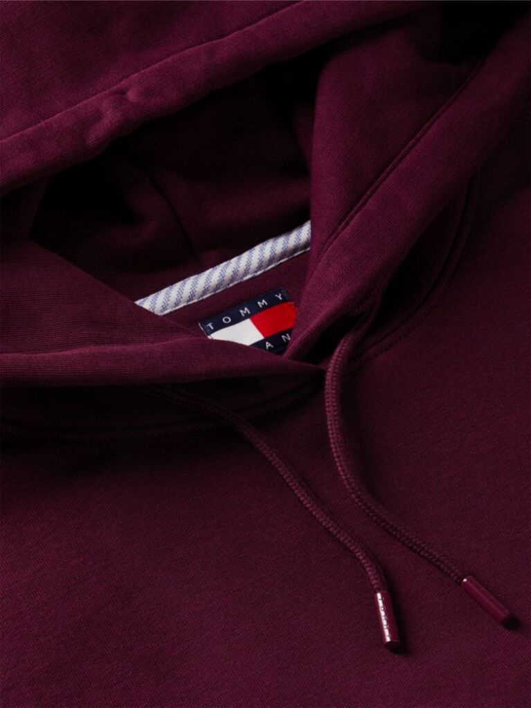 Purple Crest Wavy Flag Boxy Hoody  Women