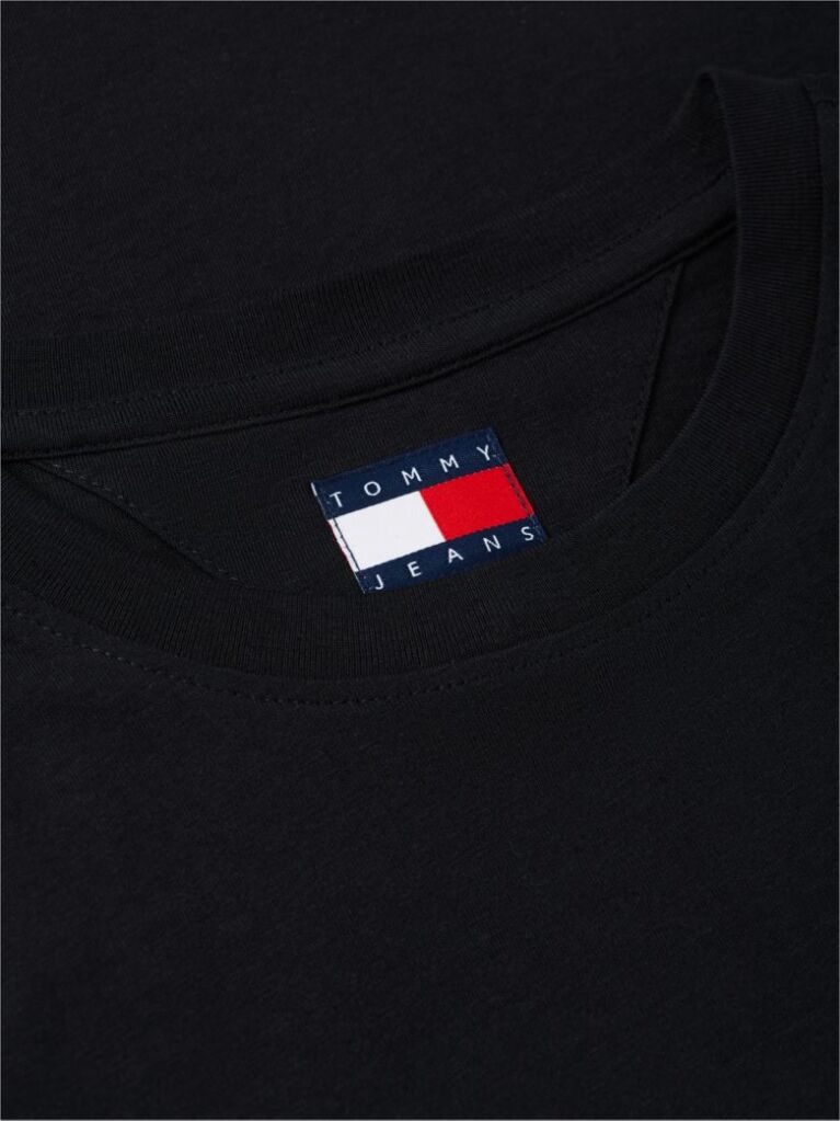 Black Logo Slim Jersey T-Shirt  Women
