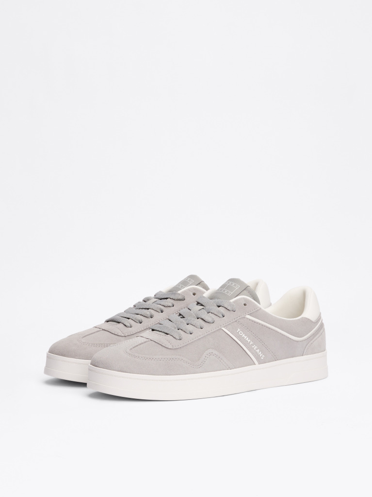 Grey The Greenwich Suede Trainers  Men