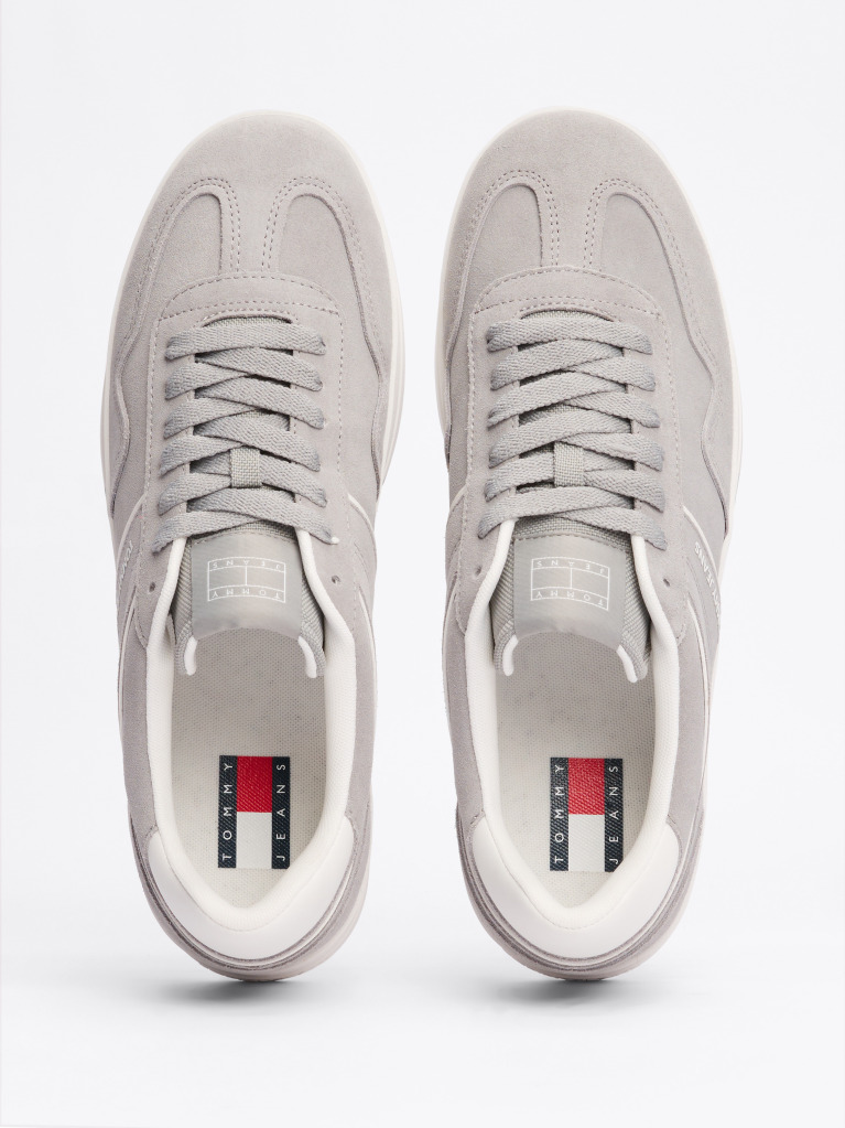 Grey The Greenwich Suede Trainers  Men
