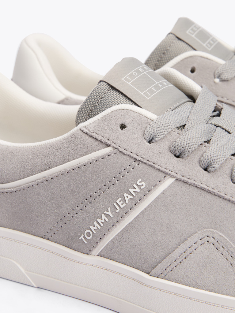 Grey The Greenwich Suede Trainers  Men