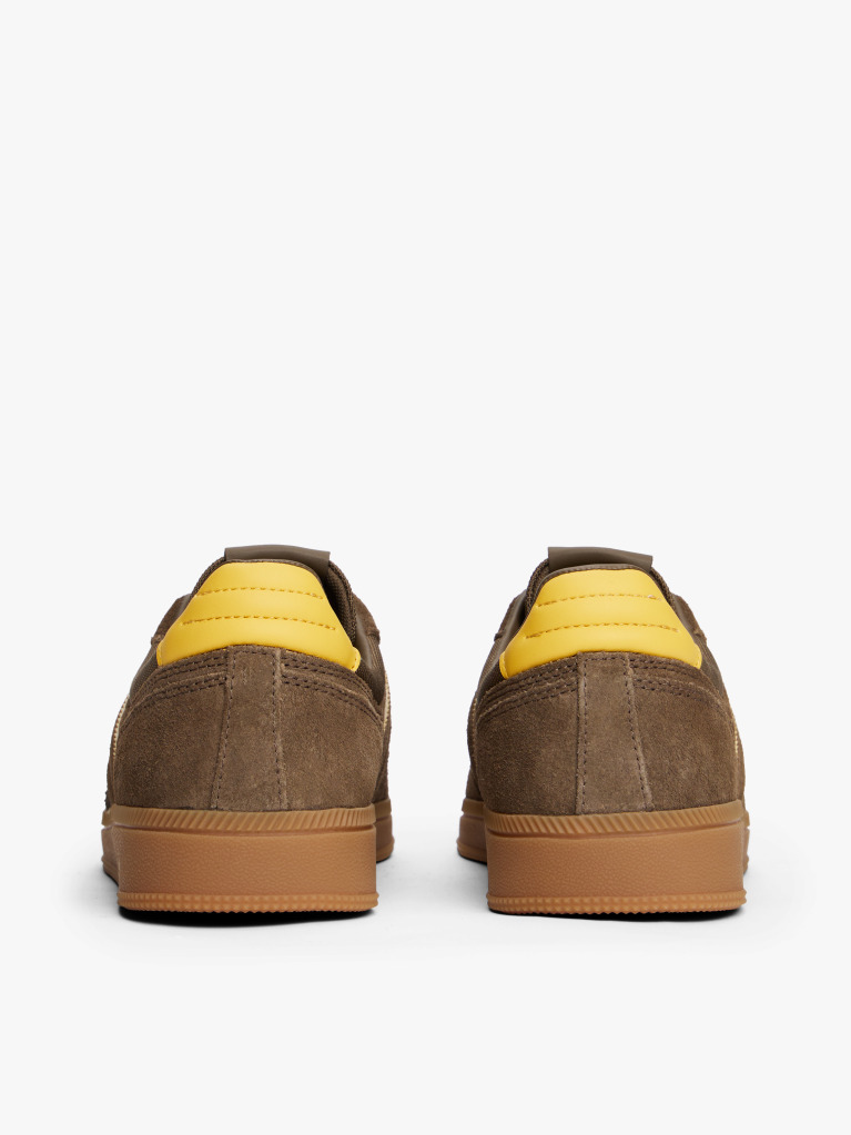 Brown The Greenwich Suede Trainers  Men