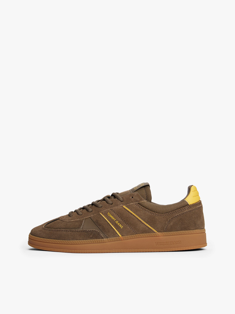 Brown The Greenwich Suede Trainers  Men