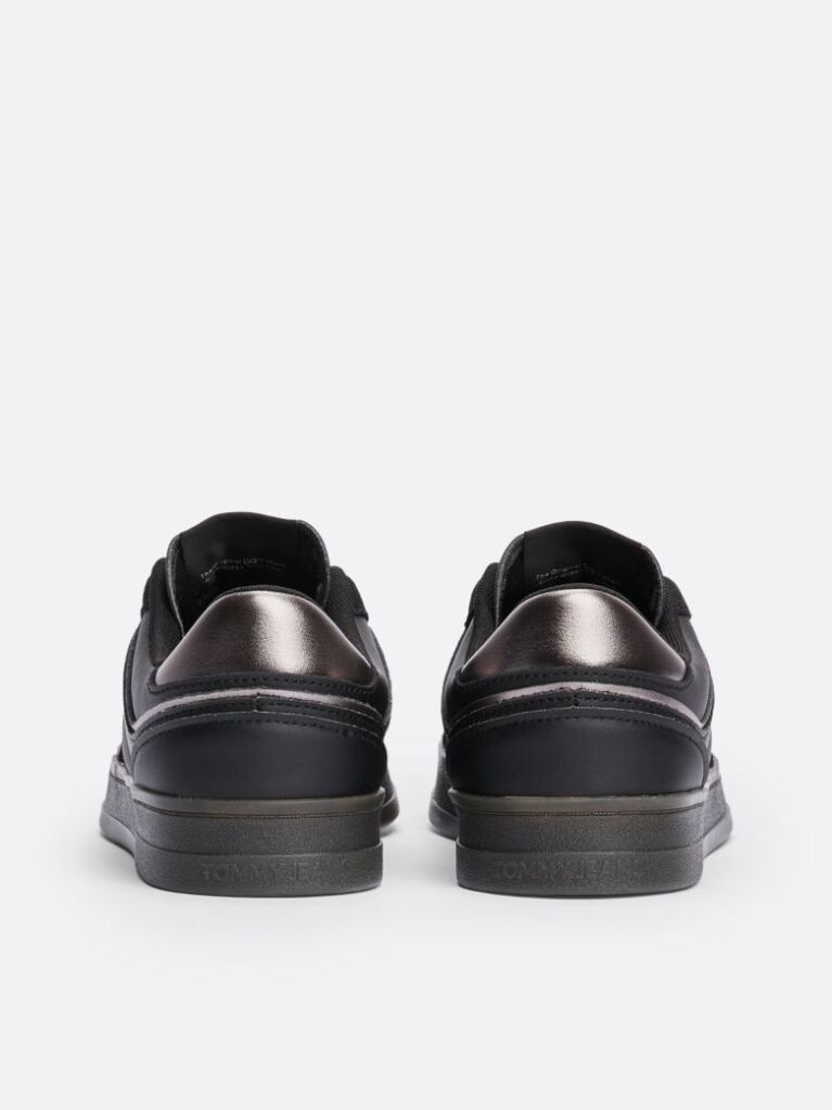 Black The Greenwich Leather Logo Trainers  Women
