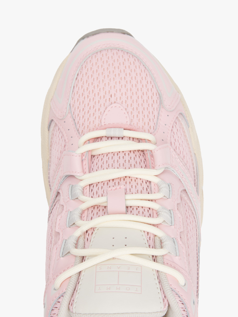 Pink Mesh Cleat Archive Runner Trainers  Women