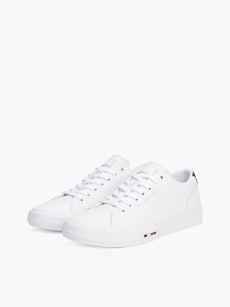 Multi Signature Leather Trainers  Men