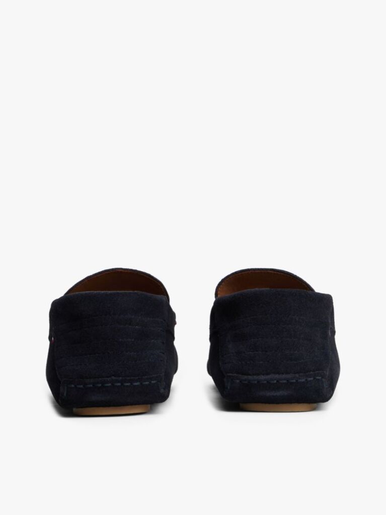 Blue Suede Cleat Driver Shoes  Men