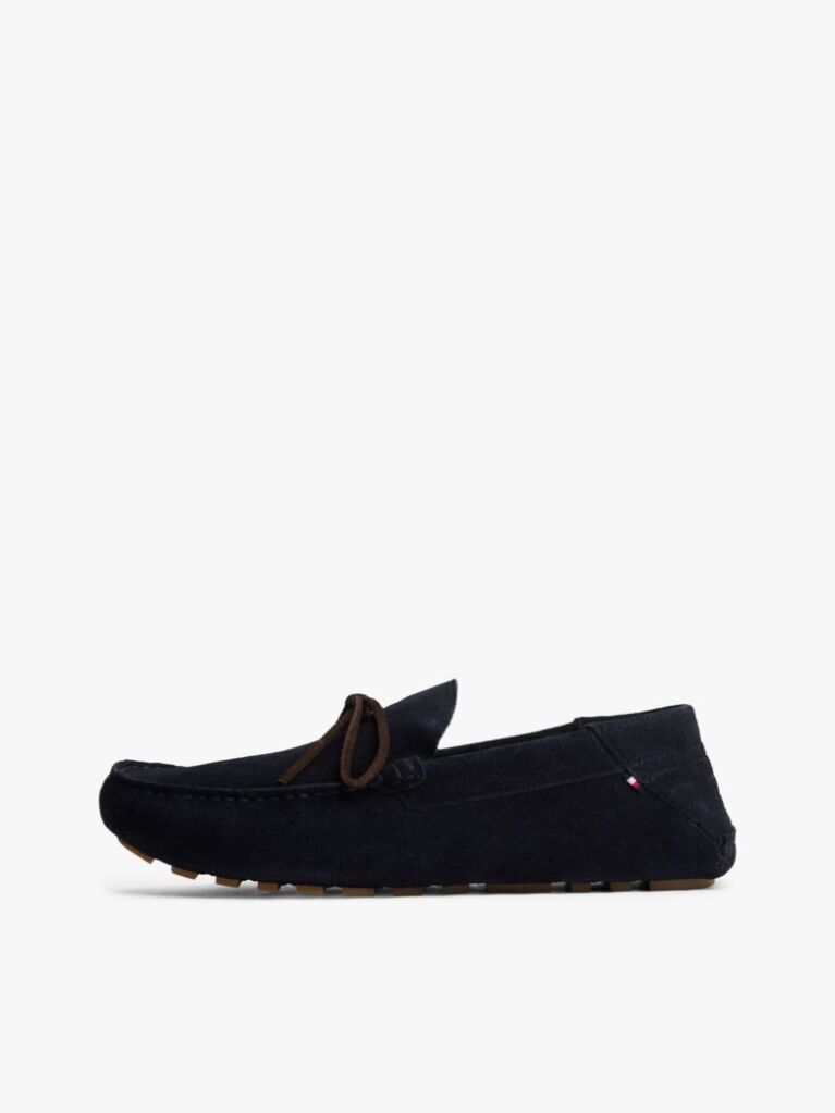Blue Suede Cleat Driver Shoes  Men