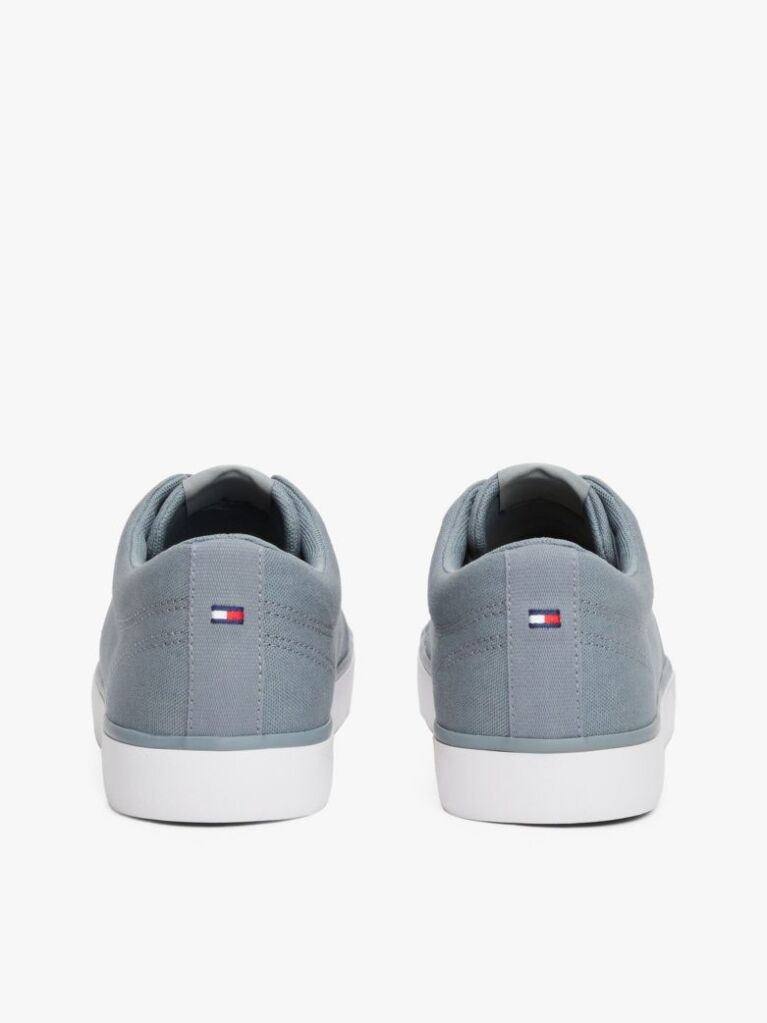 Grey Logo Patch Trainers  Men