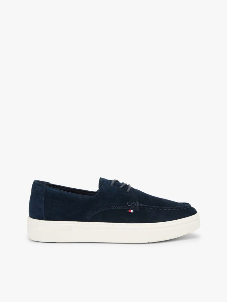 Blue Hybrid Suede Shoes  Men