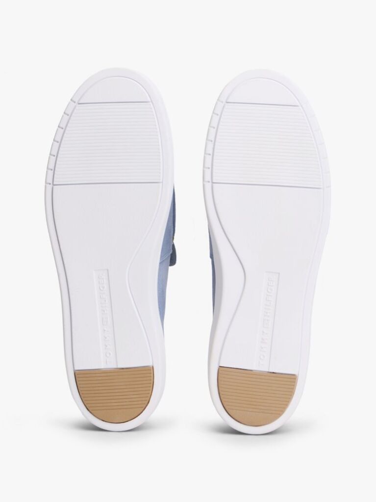 Blue Lightweight Suede Loafers  Men