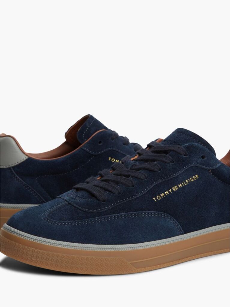 Blue New York Label Luxe Suede Trainers  Men