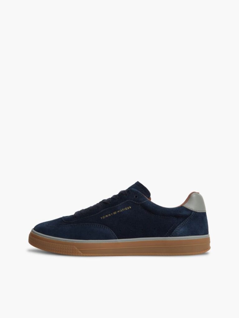 Blue New York Label Luxe Suede Trainers  Men