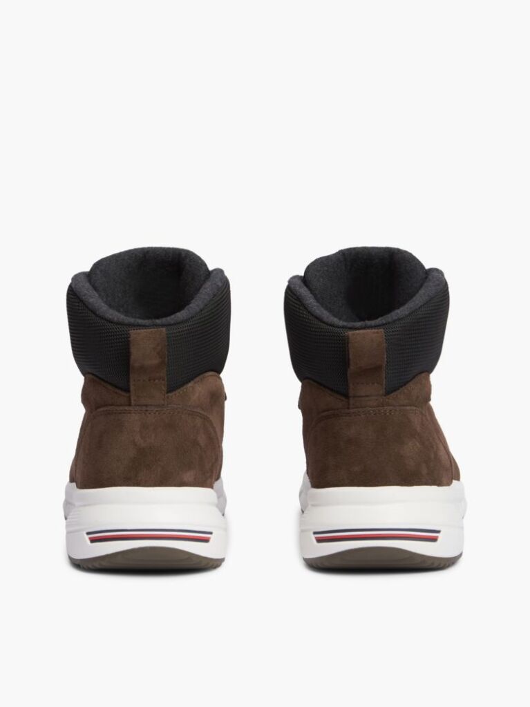 Brown Suede Warm Lining Hybrid Chukka Boots  Men
