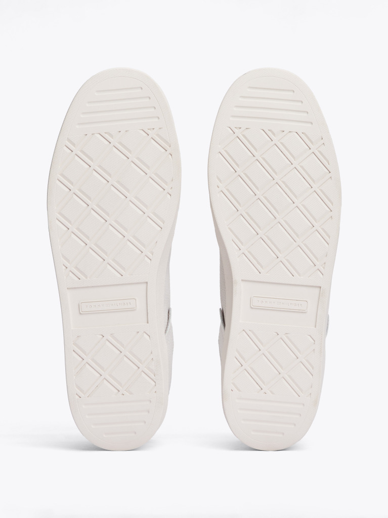 White TH Monogram Colour-Blocked Trainers  Women