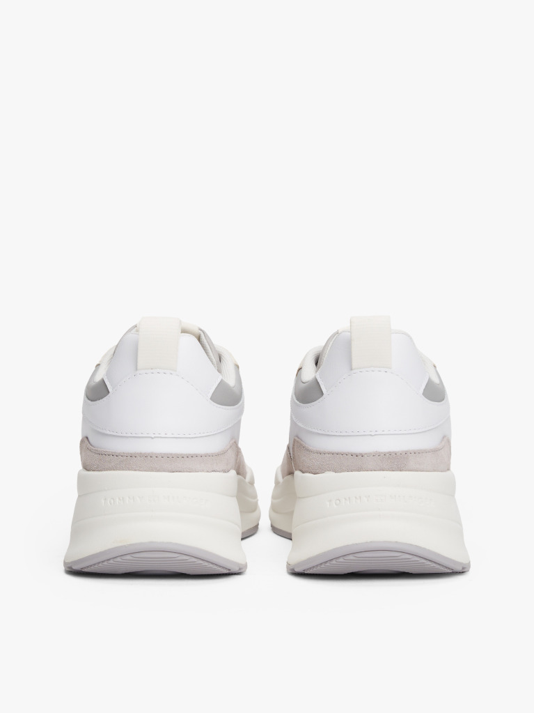 Grey TH Monogram Chunky Trainers  Women