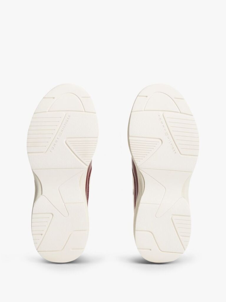 Multi TH Monogram Mixed Texture Leather Trainers  Women