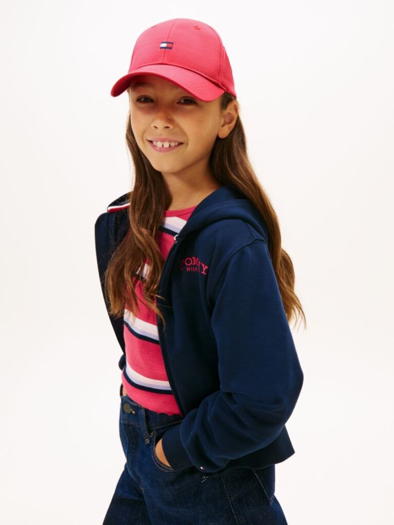 Pink Kids' Twill Baseball Cap  Kids Unisex