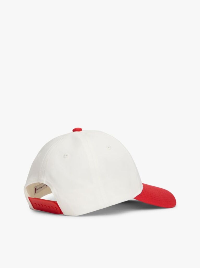 Red Kids' Star Flag Colour-Blocked Baseball Cap  Kids Unisex