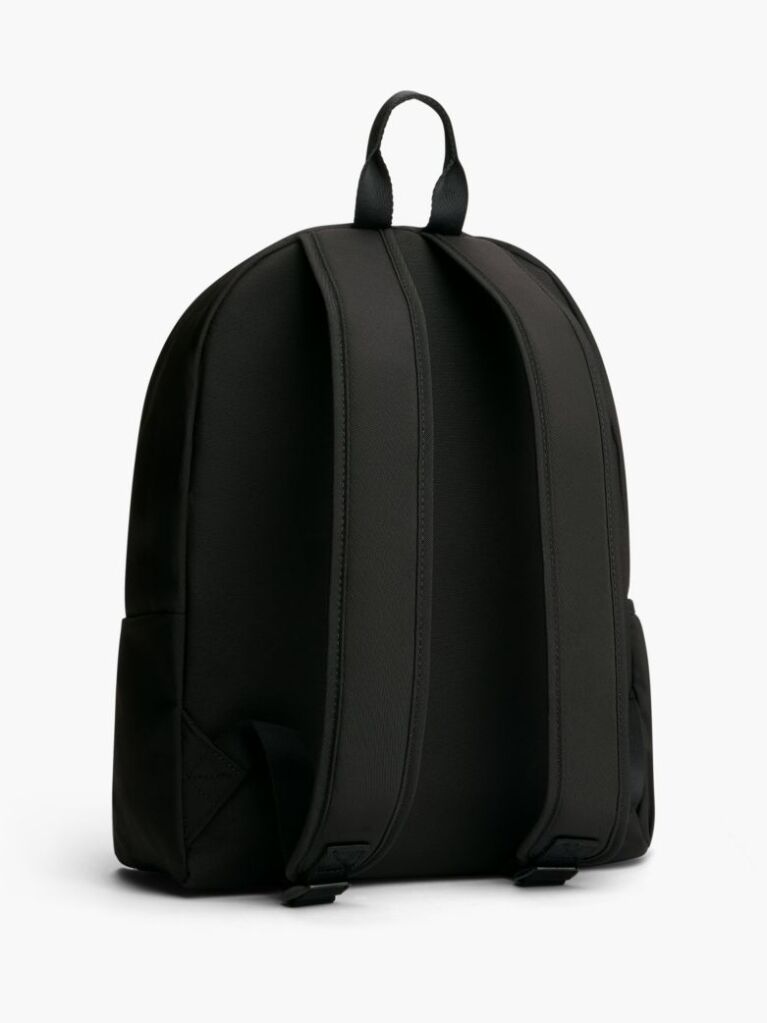Black Kids' Essential Signature Colour-Blocked Pocket Backpack  Kids Unisex