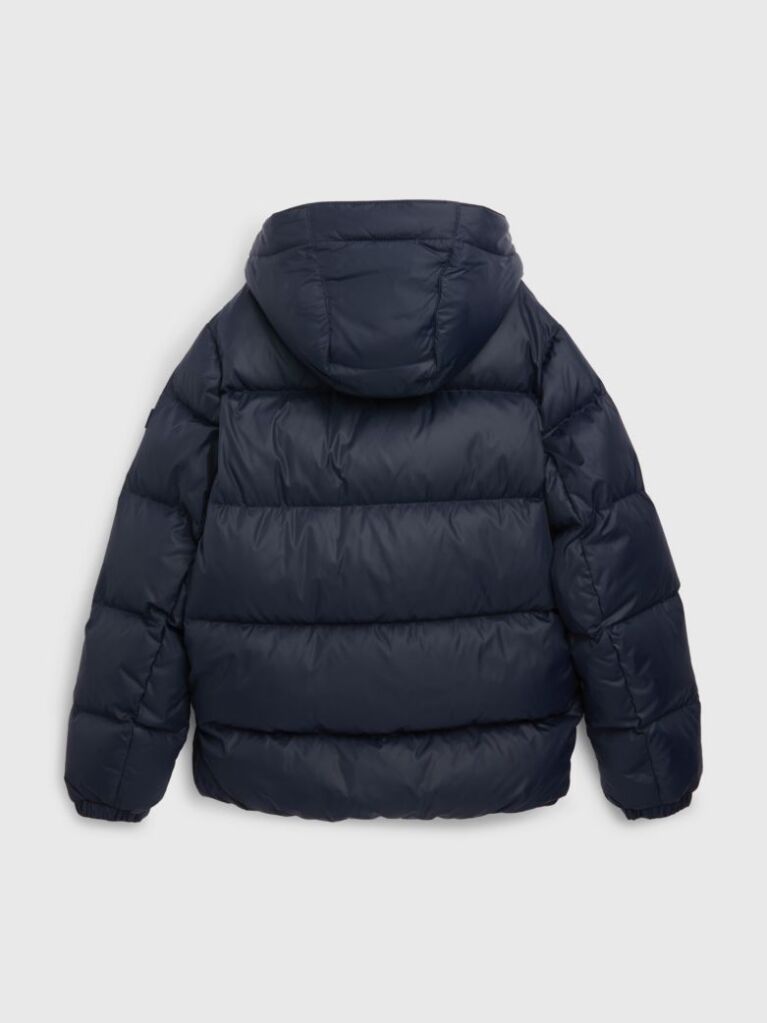 Blue Essential Hooded Padded Jacket  Boys