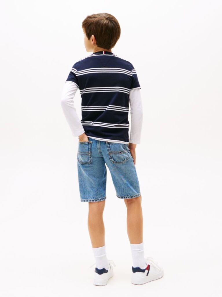 Multi Patch Pocket Pique T-Shirt  Boys