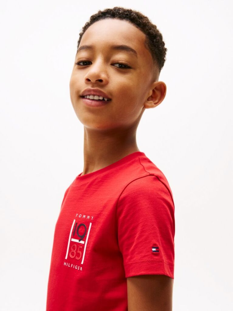 Red Logo Graphic T-Shirt  Boys