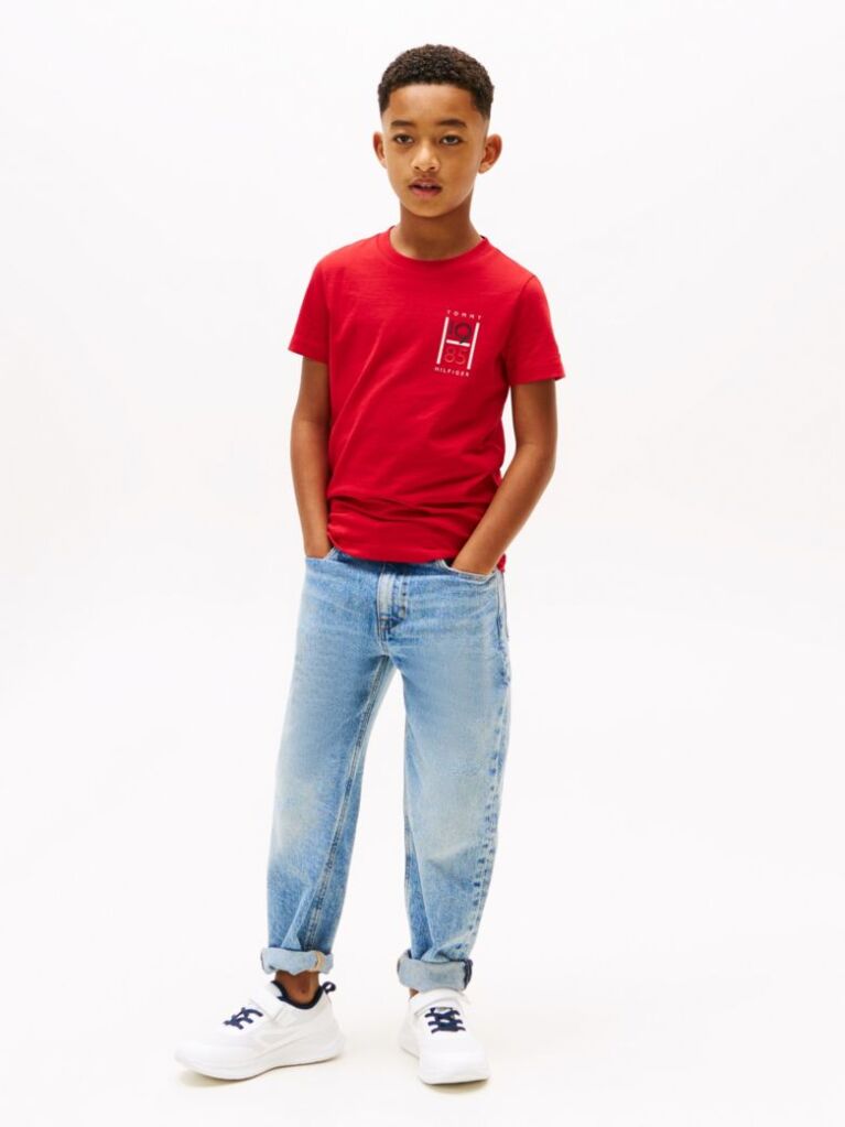 Red Logo Graphic T-Shirt  Boys