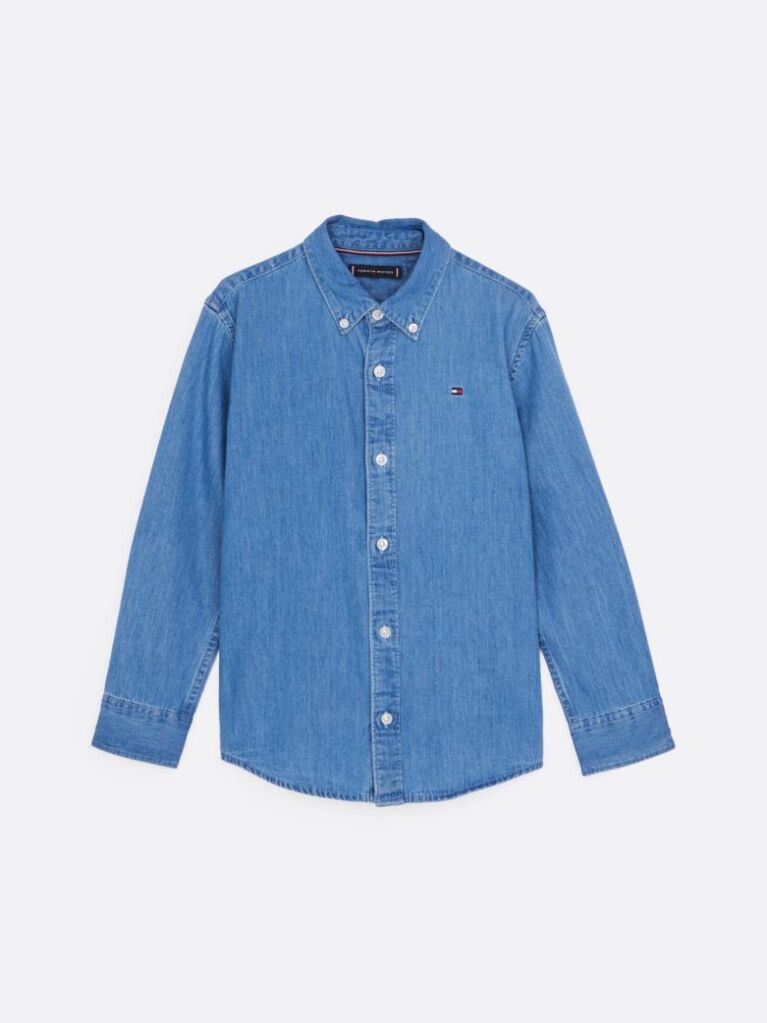 Denim Chambray Denim Shirt  Boys