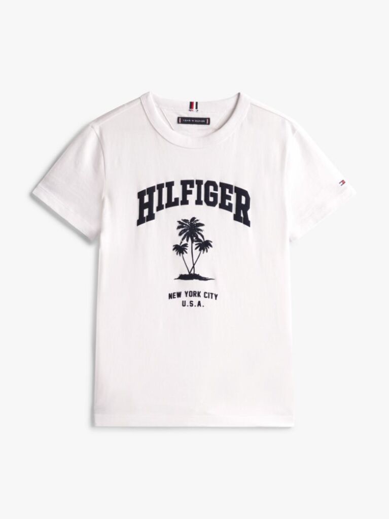 White Palm Logo T-Shirt  Boys