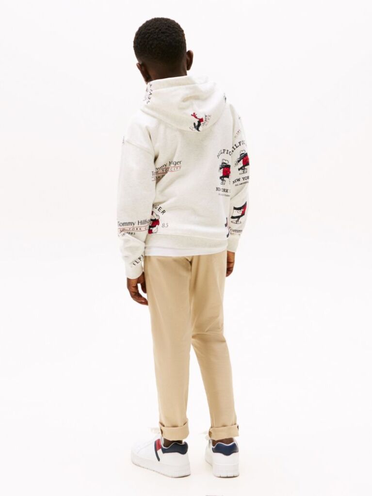 White Flag Character Hoody  Boys