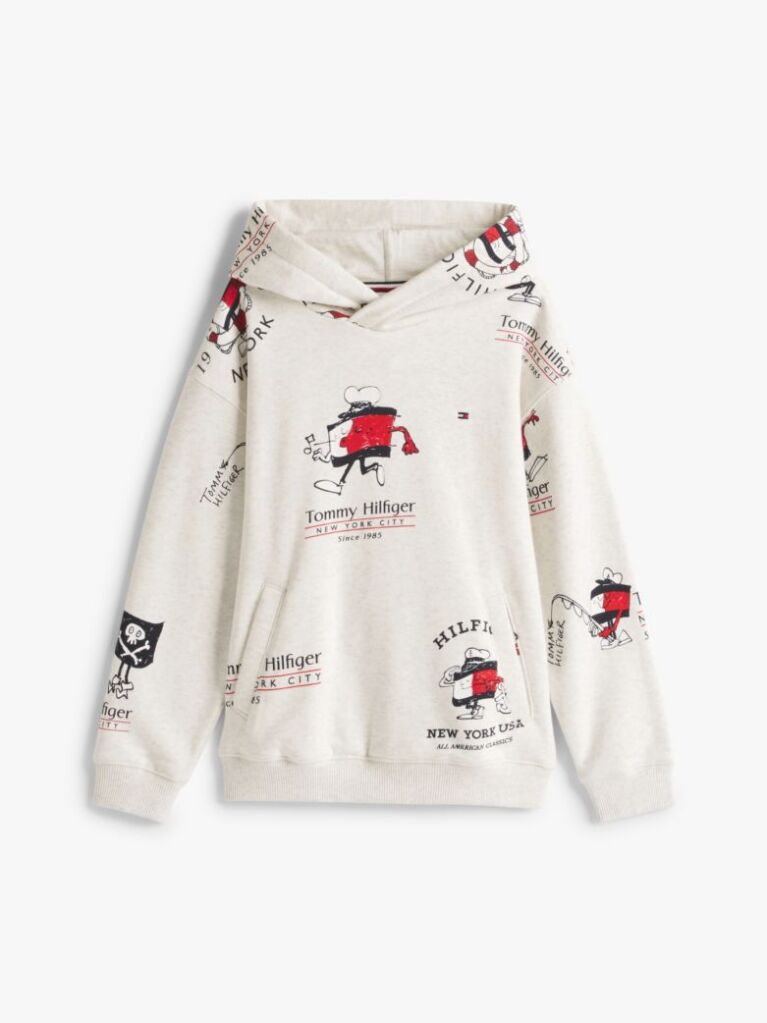 White Flag Character Hoody  Boys