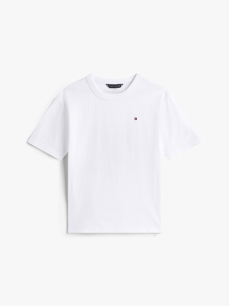 White Back Graphic Crew Neck T-Shirt  Boys
