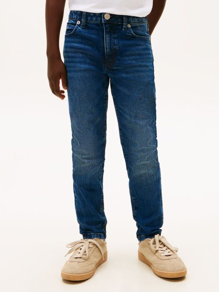 Denim Faded Straight Leg Jeans  Boys
