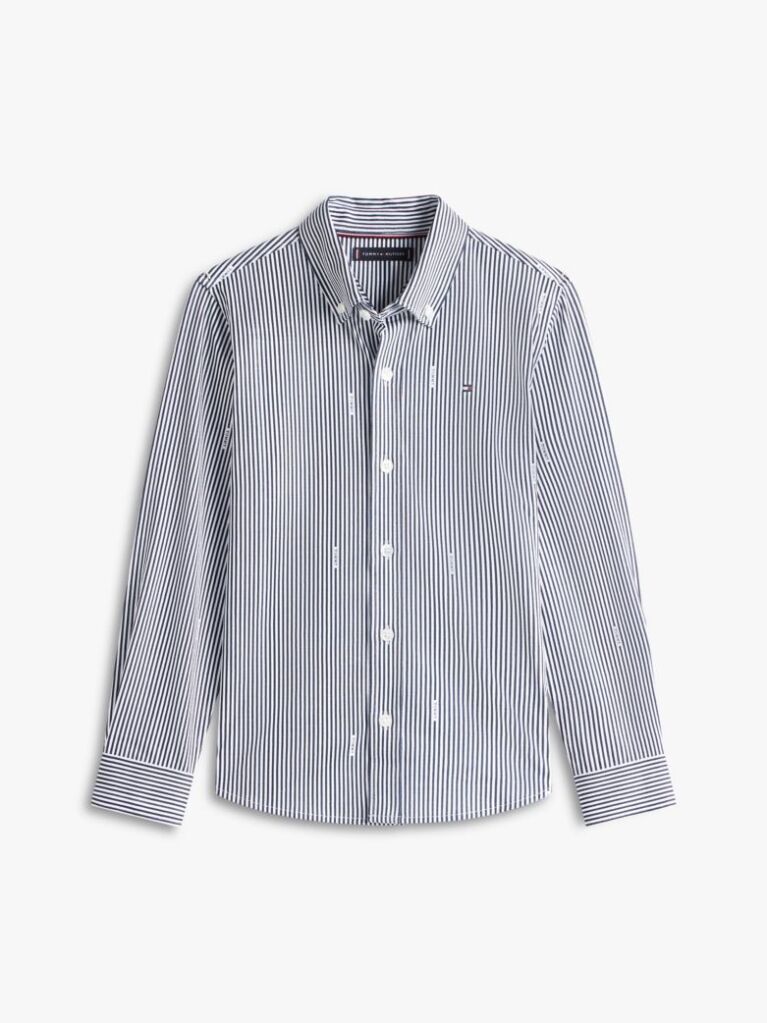 Multi Cotton Stripe Shirt  Boys