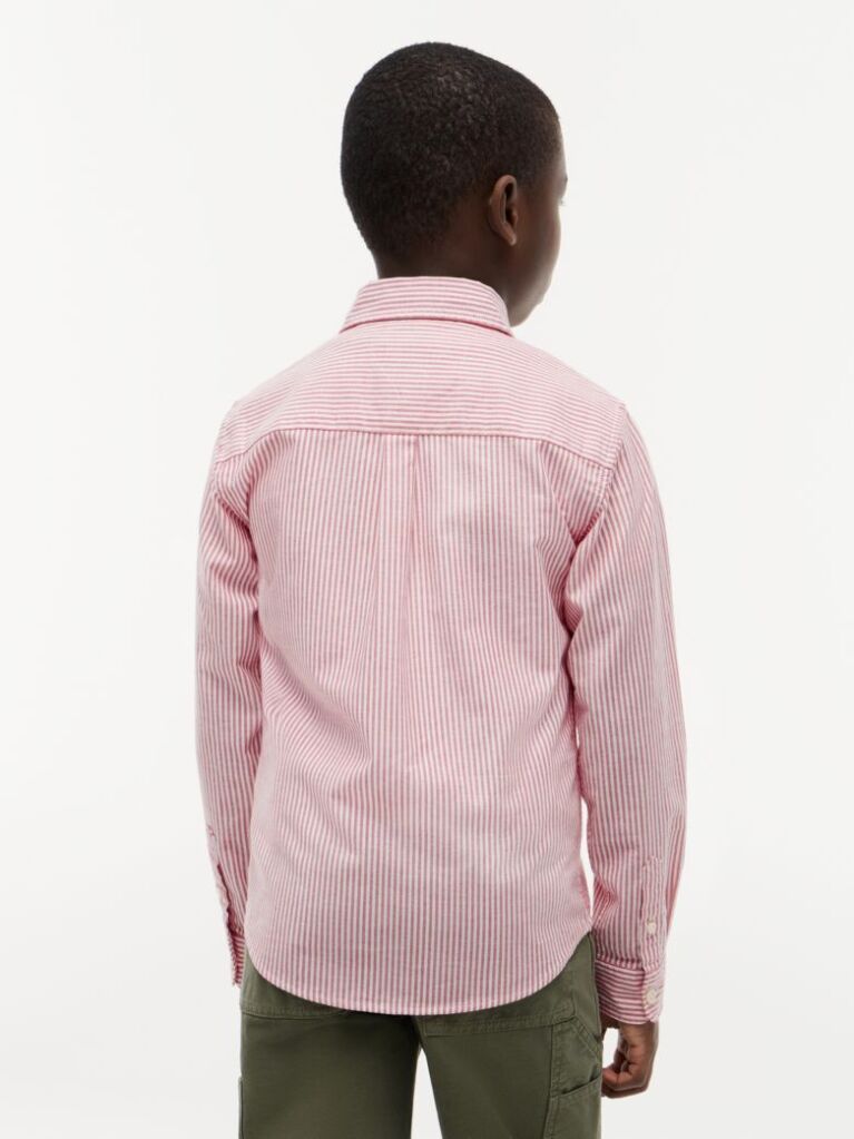 Multi Stretch Cotton Poplin Shirt  Boys