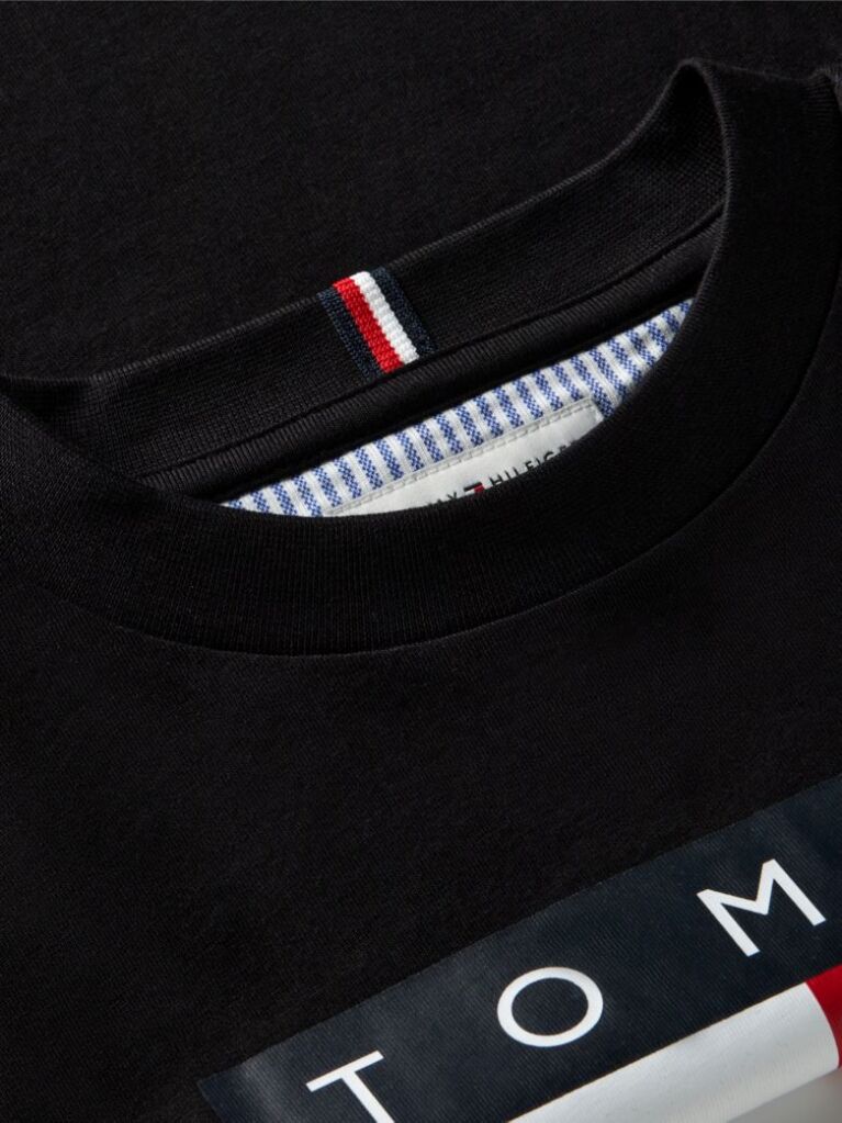Black Heritage Flag Print Jersey T-Shirt  Boys