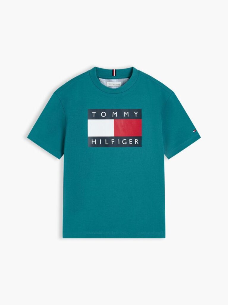 Blue Heritage Flag Print Jersey T-Shirt  Boys